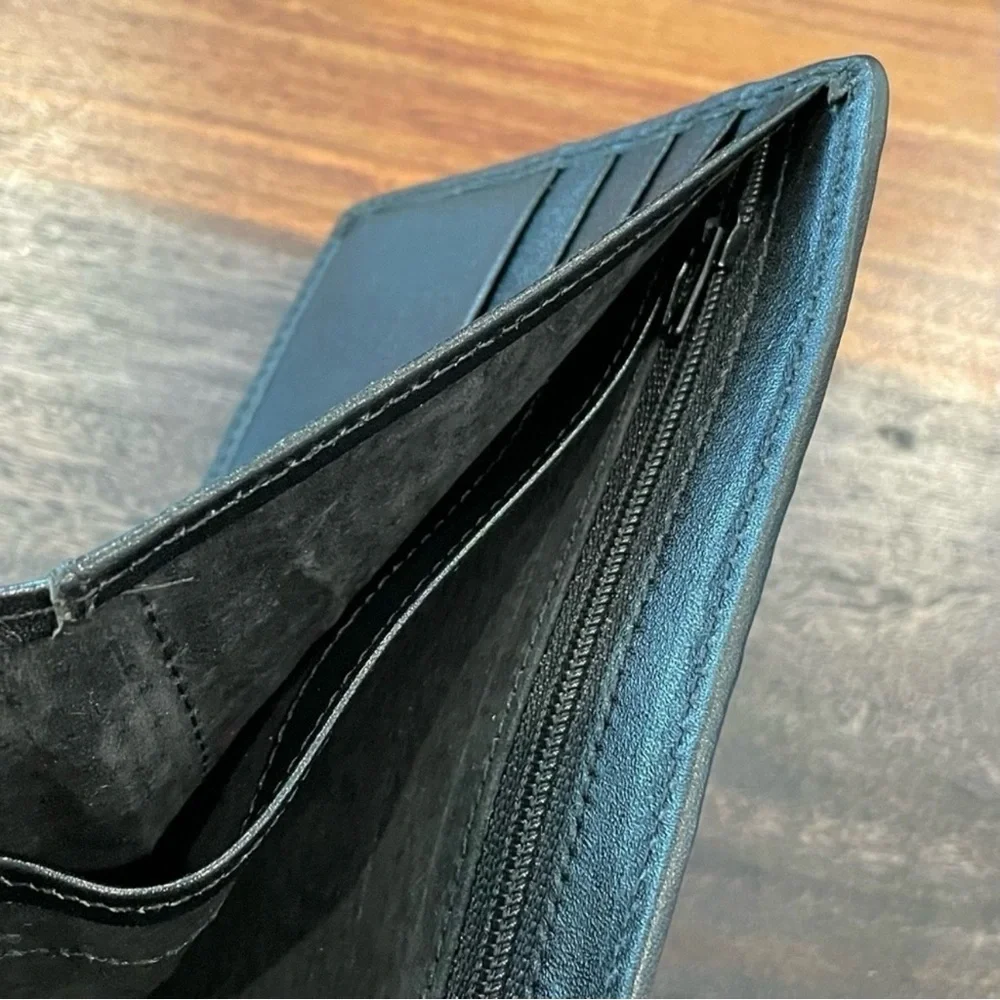 Bi-Fold Authentic Crocodile Leather Wallet 1D